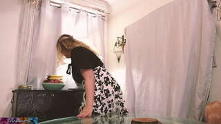 Homeschooling stepmom උගන්වන හෙල්මට් කරන ආකාරය ගැන ඇති ලිංගික