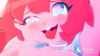 Աղջիկ նապաստակ մինետ (կատարողը: dreamflowerbunny