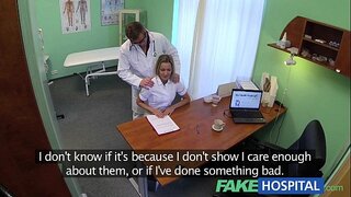 Ысык медсестра FakeHospital прокладывает өзү жол жогорулатууга жүзүндөгү