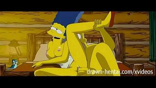 Simpsons Hentai - Cabana de l&#039;amor
