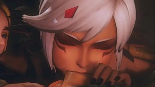 [FOW-010] Den Kungliga Behandling - Prinsessan suger en kuk