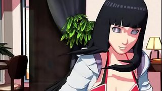 Hinata tanec MMD 3D SDM naruto