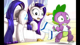 MLP Rarità Porno Pony Clop Porno di My Little Pony