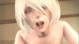En anden yorha 2b kompilation Nier Automater ikke mit klip