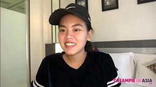 Thai fata ornamente castor și devine creampied